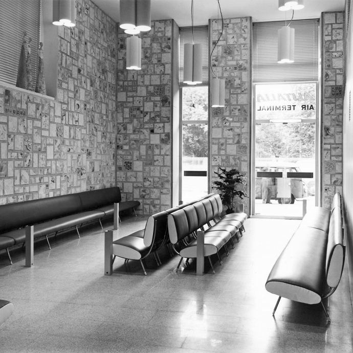 1960 Alitalia Milano © Gio Ponti Archives Archivio storico Eredi Gio Ponti